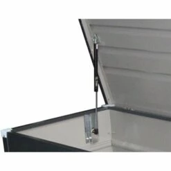 Coffre Rangement Métallique Gardiun Arcana III 582 L. 69x165x62 Cm Anthracite -Rangement de jardin Soldes 10507369 3