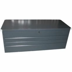 Coffre Rangement Métallique Gardiun Arcana III 582 L. 69x165x62 Cm Anthracite -Rangement de jardin Soldes 10507369 4