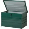 BELIANI Coffre De Rangement Vert 100 X 62 Cm - Vert