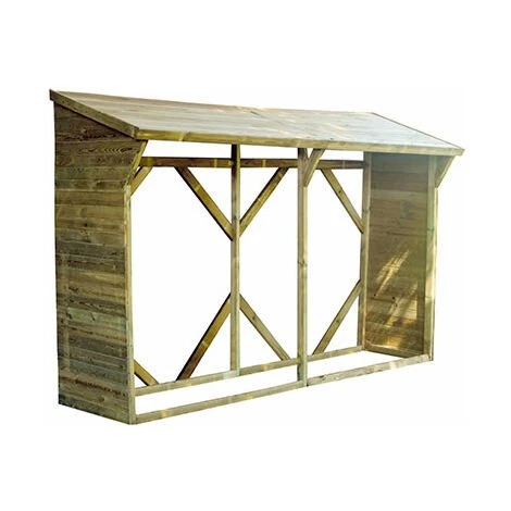 M-S Bucher Double En Bois 320x100x213 Cm 3 M-S Bucher Double En Bois 320x100x213 Cm