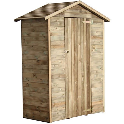 CÉMONJARDIN Abri De Rangement En Bois Chloé 1.05 M² 4 CÉMONJARDIN Abri De Rangement En Bois Chloé 1.05 M² – Image 2