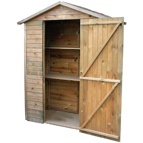 CÉMONJARDIN Abri De Rangement En Bois Chloé 1.05 M² 5 CÉMONJARDIN Abri De Rangement En Bois Chloé 1.05 M² – Image 3