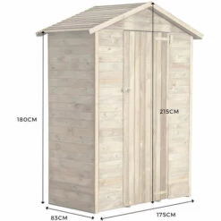 CÉMONJARDIN Abri De Rangement En Bois Chloé 1.05 M² 9 CÉMONJARDIN Abri De Rangement En Bois Chloé 1.05 M² -Rangement de jardin Soldes 115252 4