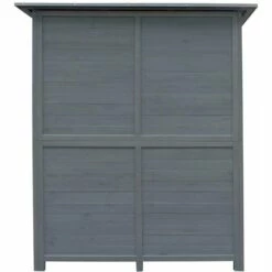 HABITAT ET JARDIN Armoire De Jardin "Espacio" - 140 X 49 X 162 Cm - Anthracite -Rangement de jardin Soldes 11642853 4