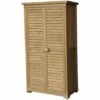 Armoire De Rangement Jardin Gardiun Emmy 87 X 46,5 X 160 Cm En Bois
