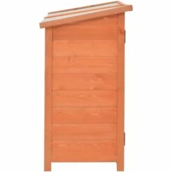 VidaXL Abri De Stockage De Jardin 120x50x91 Cm Bois - Brun 11 VidaXL Abri De Stockage De Jardin 120x50x91 Cm Bois - Brun -Rangement de jardin Soldes 12045219 5