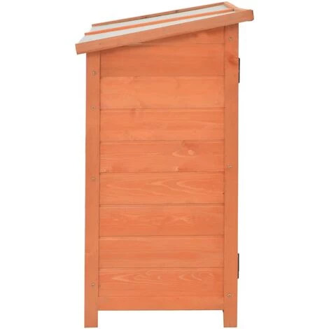 VidaXL Abri De Stockage De Jardin 120x50x91 Cm Bois - Brun 7 VidaXL Abri De Stockage De Jardin 120x50x91 Cm Bois - Brun – Image 5