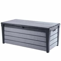 Keter Boîte De Rangement De Jardin Brushwood 455 L Anthracite - Anthracite