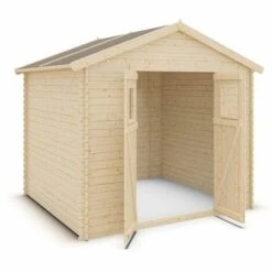 TRIGANO Abri De Jardin - Bois Brut - 6 M²