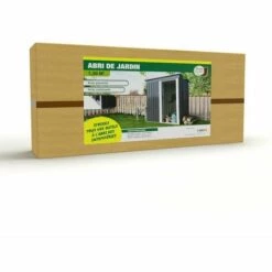 TERRE JARDIN Petit Abri De Jardin En Acier Gris -Rangement de jardin Soldes 13258043 5