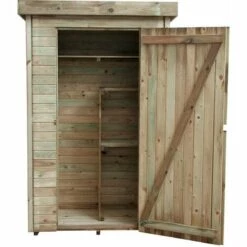 CÉMONJARDIN Armoire De Rangement De Jardin En Bois Traité 198x130x69cm, Santiago -Rangement de jardin Soldes 1352125 3