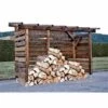 WMU Abri Bûches En Bois |8 Stères| Robuste -Rangement de jardin Soldes 14053389 1