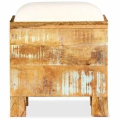 VIDAXL Banc De Rangement Bois Massif Recyclé 40 X 40 X 45 Cm - Brun - Armoires Et Meubles De Rangement - Coffres De Rangement - Brun - Brun 9 VIDAXL Banc De Rangement Bois Massif Recyclé 40 X 40 X 45 Cm - Brun - Armoires Et Meubles De Rangement - Coffres De Rangement - Brun - Brun -Rangement de jardin Soldes 14077336 3