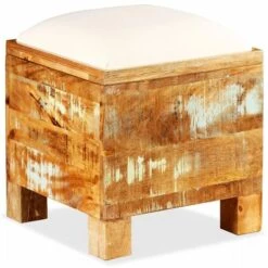 VIDAXL Banc De Rangement Bois Massif Recyclé 40 X 40 X 45 Cm - Brun - Armoires Et Meubles De Rangement - Coffres De Rangement - Brun - Brun 10 VIDAXL Banc De Rangement Bois Massif Recyclé 40 X 40 X 45 Cm - Brun - Armoires Et Meubles De Rangement - Coffres De Rangement - Brun - Brun -Rangement de jardin Soldes 14077336 4