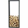 MUCOLA Support De Bois De Chauffage -Rangement de jardin Soldes 14361224 1
