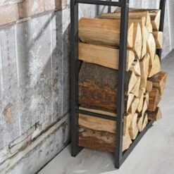 MUCOLA Support De Bois De Chauffage -Rangement de jardin Soldes 14361224 3