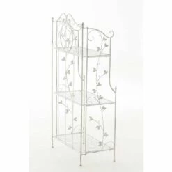 CLP Etagère En Fer Reus Antique/blanc -Rangement de jardin Soldes 14773241 3