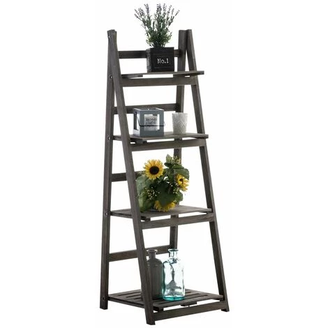 CLP Étagère De Rangement Frederika Marron Foncé 3 CLP Étagère De Rangement Frederika Marron Foncé