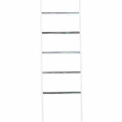 CLP Étagère Escalier En Bois Mariette V2 Blanc/gris 9 CLP Étagère Escalier En Bois Mariette V2 Blanc/gris -Rangement de jardin Soldes 14781841 3