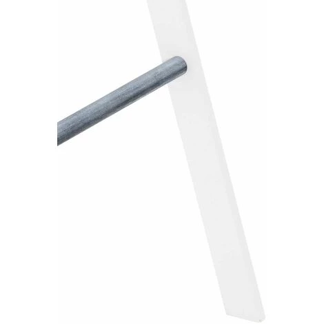 CLP Étagère Escalier En Bois Mariette V2 Blanc/gris 7 CLP Étagère Escalier En Bois Mariette V2 Blanc/gris – Image 5