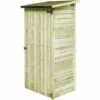 VidaXL Abri A Outils De Jardin Pinede Impregne FSC 88 X 76 X 175 Cm