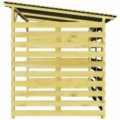 VidaXL Abri De Stockage Du Bois De Chauffage Bois De Pin Impregne FSC 9 VidaXL Abri De Stockage Du Bois De Chauffage Bois De Pin Impregne FSC -Rangement de jardin Soldes 14983049 3