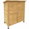 WILTEC Maison Jardin 2 Portes H. Moyenne 870x465x916 Mm Bois D’épicéa Rangement Outils 1 WILTEC Maison Jardin 2 Portes H. Moyenne 870x465x916 Mm Bois D’épicéa Rangement Outils -Rangement de jardin Soldes 1526568 1