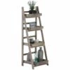 CLP Etagère Escalier DORIN Marron Clair -Rangement de jardin Soldes 15455391 1