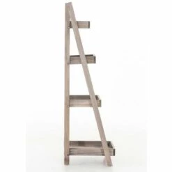 CLP Etagère Escalier DORIN Marron Clair -Rangement de jardin Soldes 15455391 3