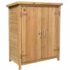 Armoire De Rangement Gardiun Abby 40x75x90 Cm En Bois -Rangement de jardin Soldes 15545501 1