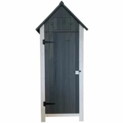 Armoire De Rangement Gardiun Kylie Gray 54x77x179 Cm En Bois