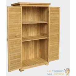 LE POISSON QUI JARDINE.FR Cabane De Jardin 160 Cm - En Bois D'Épicéa Pour Rangement 8 LE POISSON QUI JARDINE.FR Cabane De Jardin 160 Cm - En Bois D'Épicéa Pour Rangement -Rangement de jardin Soldes 1569224 2