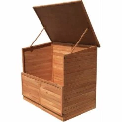 Coffre Filtration Surélevé Pour Piscine / Armoire Polyvalent Gardiun Pool 137x90x120 Cm En Bois