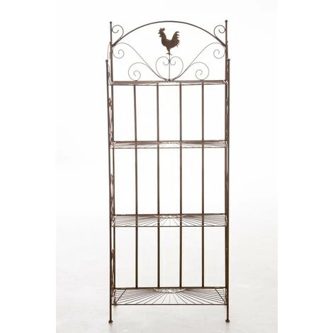 CLP Etagère Mia Antique/marron 4 CLP Etagère Mia Antique/marron – Image 2