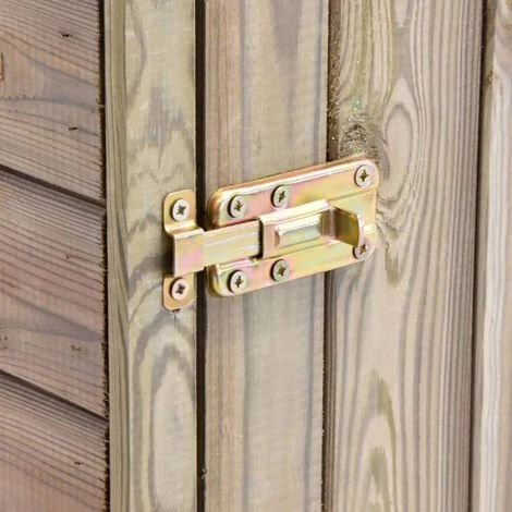 ASUPERMALL Abri A Outils De Jardin Avec Porte 77x28x178cm Pinede Impregnee 4 ASUPERMALL Abri A Outils De Jardin Avec Porte 77x28x178cm Pinede Impregnee – Image 2