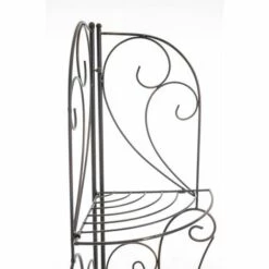 CLP Étagère D'angle En Fer Pliable Irma Bronze -Rangement de jardin Soldes 16986835 5