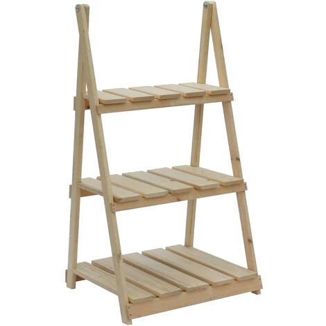 Forest Style Etagère Tchikita - Bois Brut - 100% Naturel - Customisable - 3 Plateformes - Solide Et Robuste : - Fonctionnel : Légère - Pour Extérieur Ou IntérieurMarque Française : & Ecoresponsable - 57 X42 X100 Cm 4 Forest Style Etagère Tchikita - Bois Brut - 100% Naturel - Customisable - 3 Plateformes - Solide Et Robuste : - Fonctionnel : Légère - Pour Extérieur Ou IntérieurMarque Française : & Ecoresponsable - 57 X42 X100 Cm – Image 2