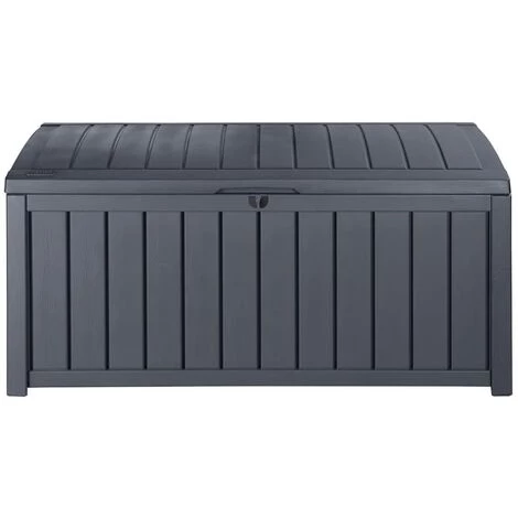 Keter Boîte De Rangement De Jardin Glenwood 390 L - Gris 3 Keter Boîte De Rangement De Jardin Glenwood 390 L - Gris
