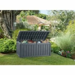 Keter Boîte De Rangement De Jardin Glenwood 390 L - Gris 10 Keter Boîte De Rangement De Jardin Glenwood 390 L - Gris -Rangement de jardin Soldes 1808701 4