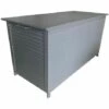PROLOISIRS Grand Coffre De Rangement STORIA - Gris 1 PROLOISIRS Grand Coffre De Rangement STORIA - Gris -Rangement de jardin Soldes 18107446 1