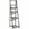 CLP Étagère échelle Lillian Marron Foncé -Rangement de jardin Soldes 18329544 1