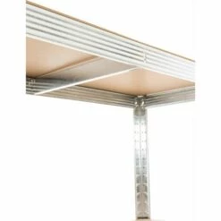 CLP Lot De 2 Etagères De Rangement G 90x40x180 Cm Avec Charge De 875 Kg Argent 9 CLP Lot De 2 Etagères De Rangement G 90x40x180 Cm Avec Charge De 875 Kg Argent -Rangement de jardin Soldes 18391599 3