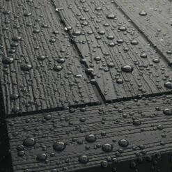 CASARIA Coffre De Rangement Effet Bois 120x46x57cm Couvercle Rabattable Stockage Jardin -Rangement de jardin Soldes 18475393 4