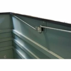 TERRE JARDIN Coffre De Rangement Jardin En Métal 100 X 61 X 62 -Rangement de jardin Soldes 18501134 3