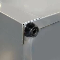 TERRE JARDIN Coffre De Rangement Jardin En Métal 100 X 61 X 62 -Rangement de jardin Soldes 18501134 5