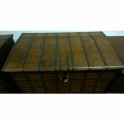 BISCOTTINI Vieux Coffre En Bois Et Fer Aux Dimensions L108 XPR65xH82 Cm 8 BISCOTTINI Vieux Coffre En Bois Et Fer Aux Dimensions L108 XPR65xH82 Cm -Rangement de jardin Soldes 18529492 2