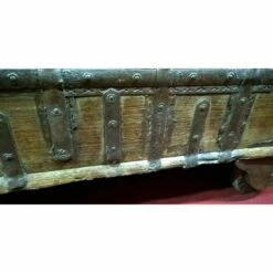 BISCOTTINI Vieux Coffre En Bois Et Fer Aux Dimensions L108 XPR65xH82 Cm 10 BISCOTTINI Vieux Coffre En Bois Et Fer Aux Dimensions L108 XPR65xH82 Cm -Rangement de jardin Soldes 18529492 4