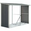 AUTRES Abri Bûches XL - Gris Anthracite 2 AUTRES Abri Bûches XL - Gris Anthracite -Rangement de jardin Soldes 18648556 1