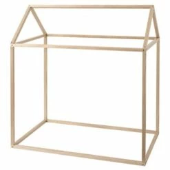 ATMOSPHERA FOR KIDS Cabane Enfant Décoration En Pin Naturel 126cm Atmosphera