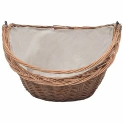 Panier à Bois De Chauffage Avec Poignée 60x44x55 Cm Saule VidaXL 9 Panier à Bois De Chauffage Avec Poignée 60x44x55 Cm Saule VidaXL -Rangement de jardin Soldes 19074857 3